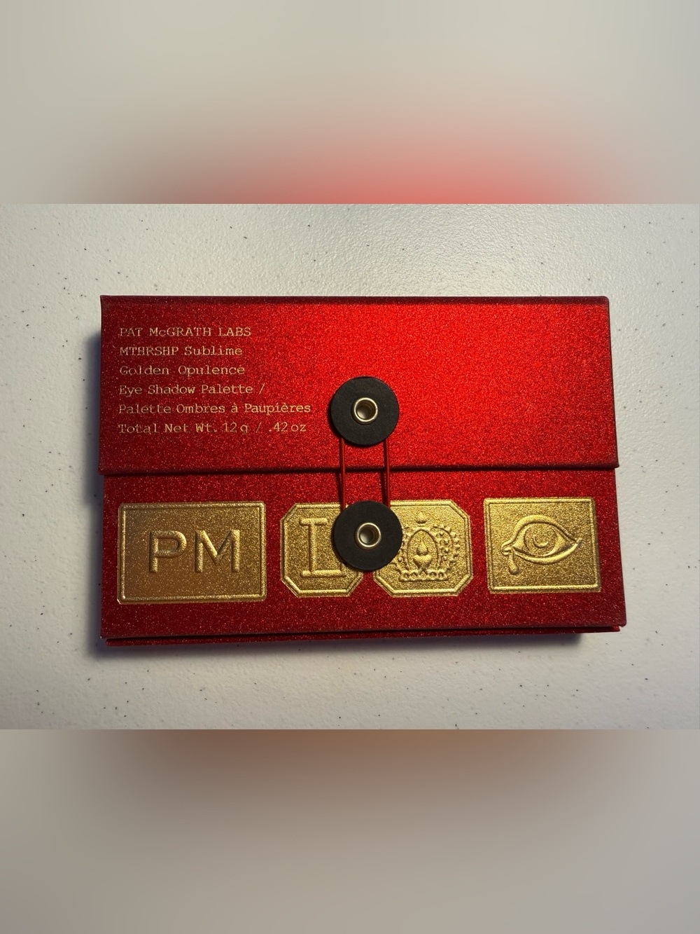 Pat McGrath Mthrship Sublime Metallic Red Cosmetic Palette